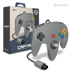 Hyperkin Captain Premium Controller Gray (N64)